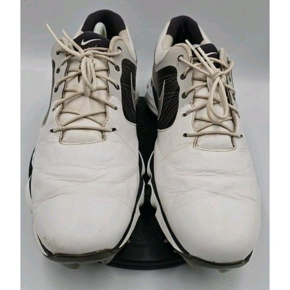 Nike Men's Lunarlon Flywire Softspike Golf Shoes 552073-101 US Size 11.5